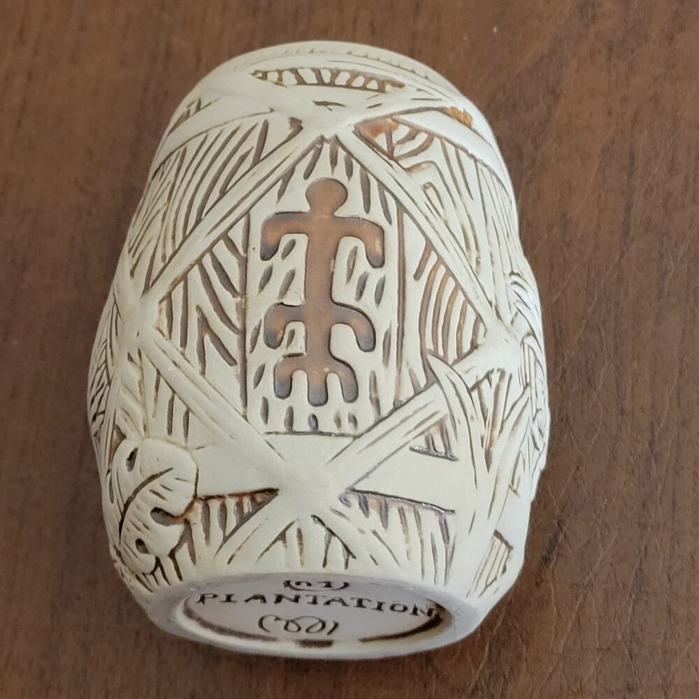 Plantation Rum Tiki Mug Cup 2018 Limited Ed Barrel ART BY BAI Hawaii